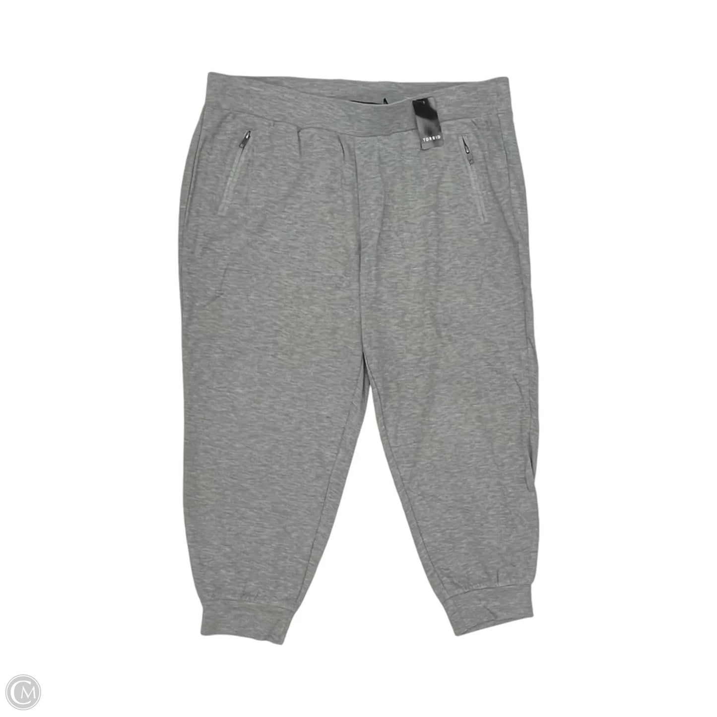 Pants Leggings By Torrid In Grey, Size: 2x