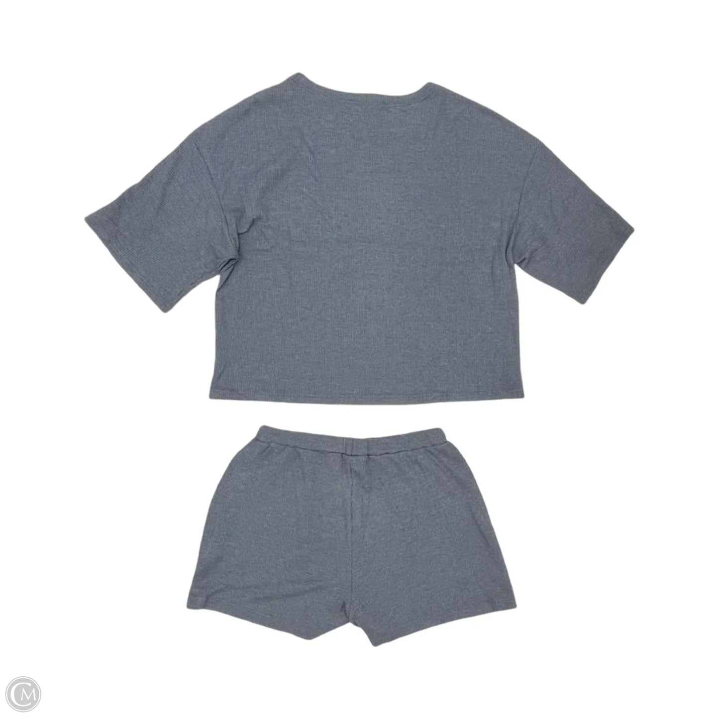 Lounge Set Shorts By Clothes Mentor In Blue, Size: L