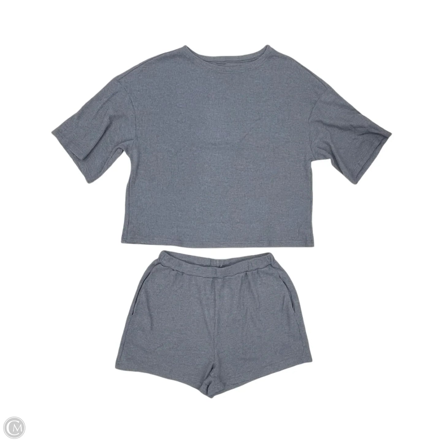 Lounge Set Shorts By Clothes Mentor In Blue, Size: L