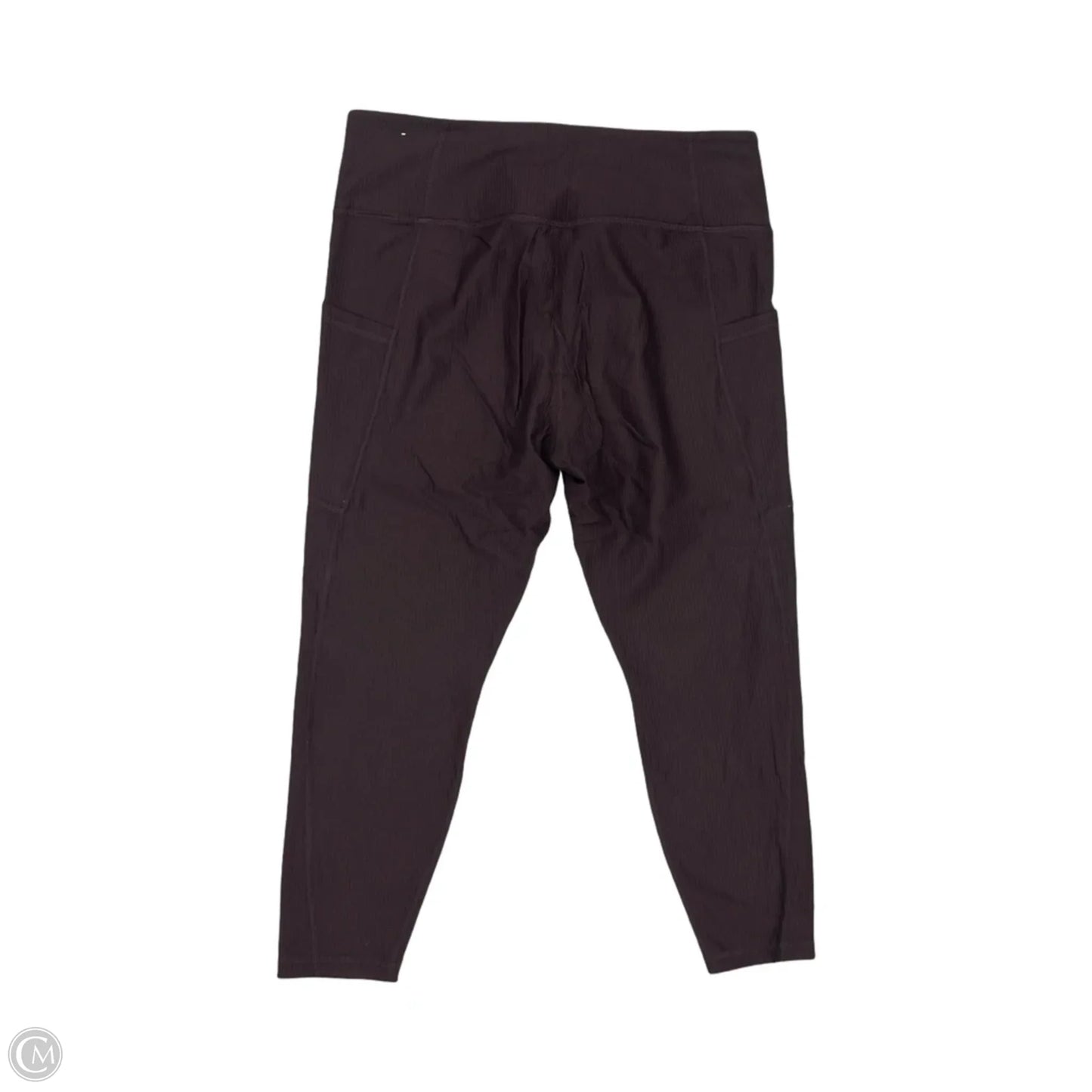 Athletic Leggings Capris By Old Navy In Maroon, Size: Xl