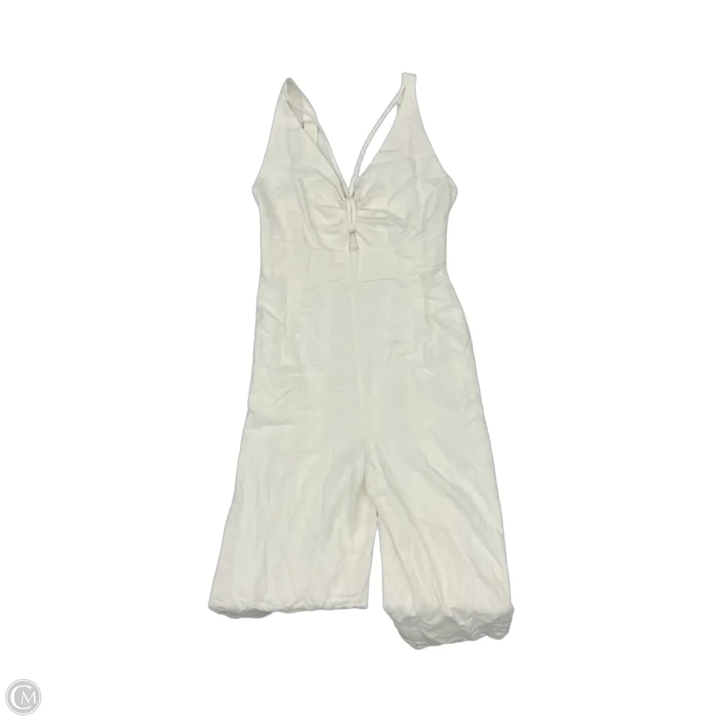 Jumpsuit By Clothes Mentor In White, Size: Xl
