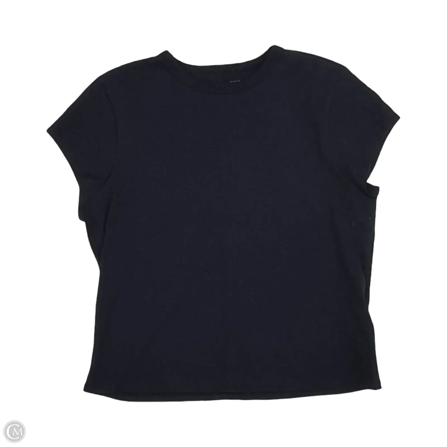 Top Short Sleeve Basic By Old Navy In Black, Size: M