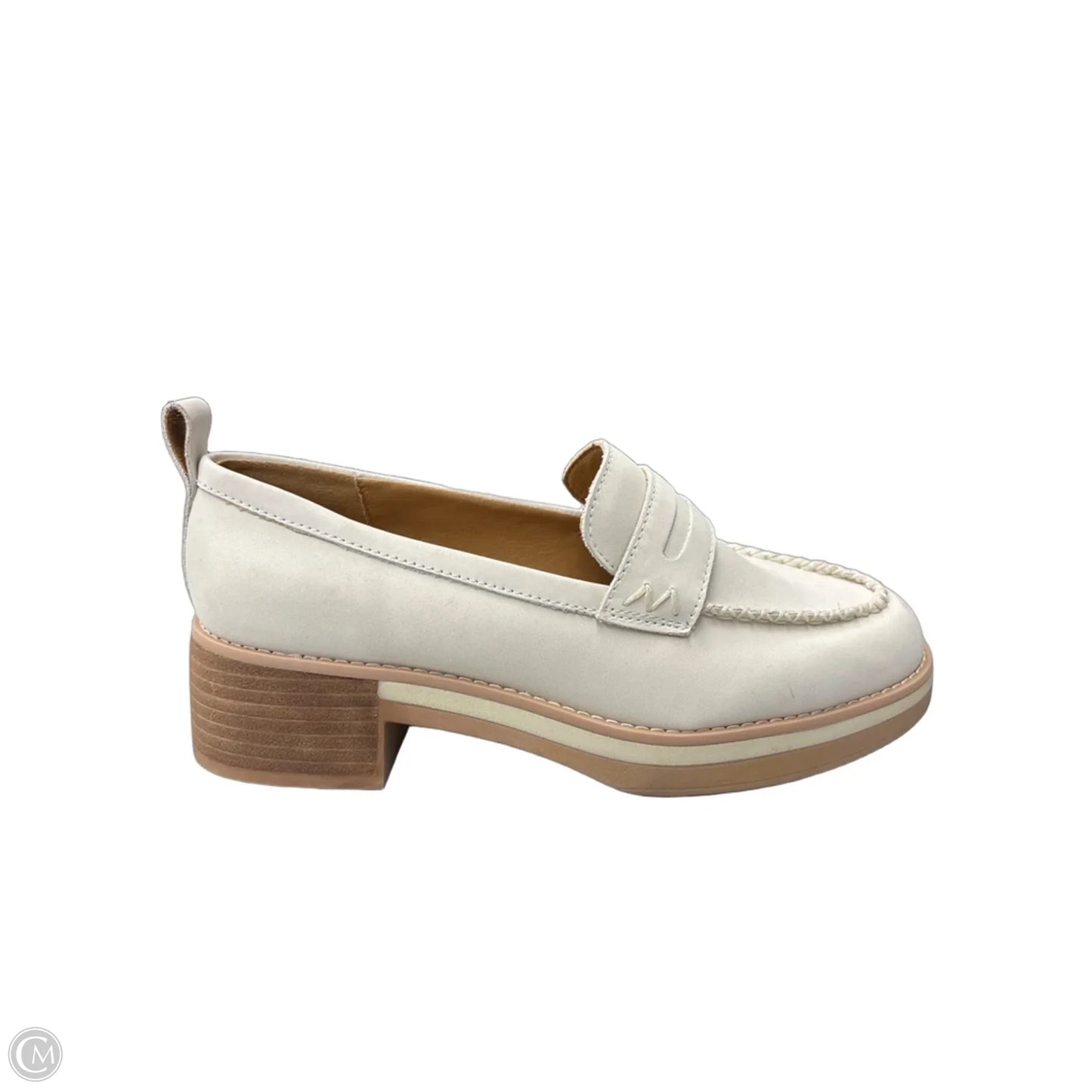 Shoes Heels Block By Crown Vintage In Tan, Size: 9.5