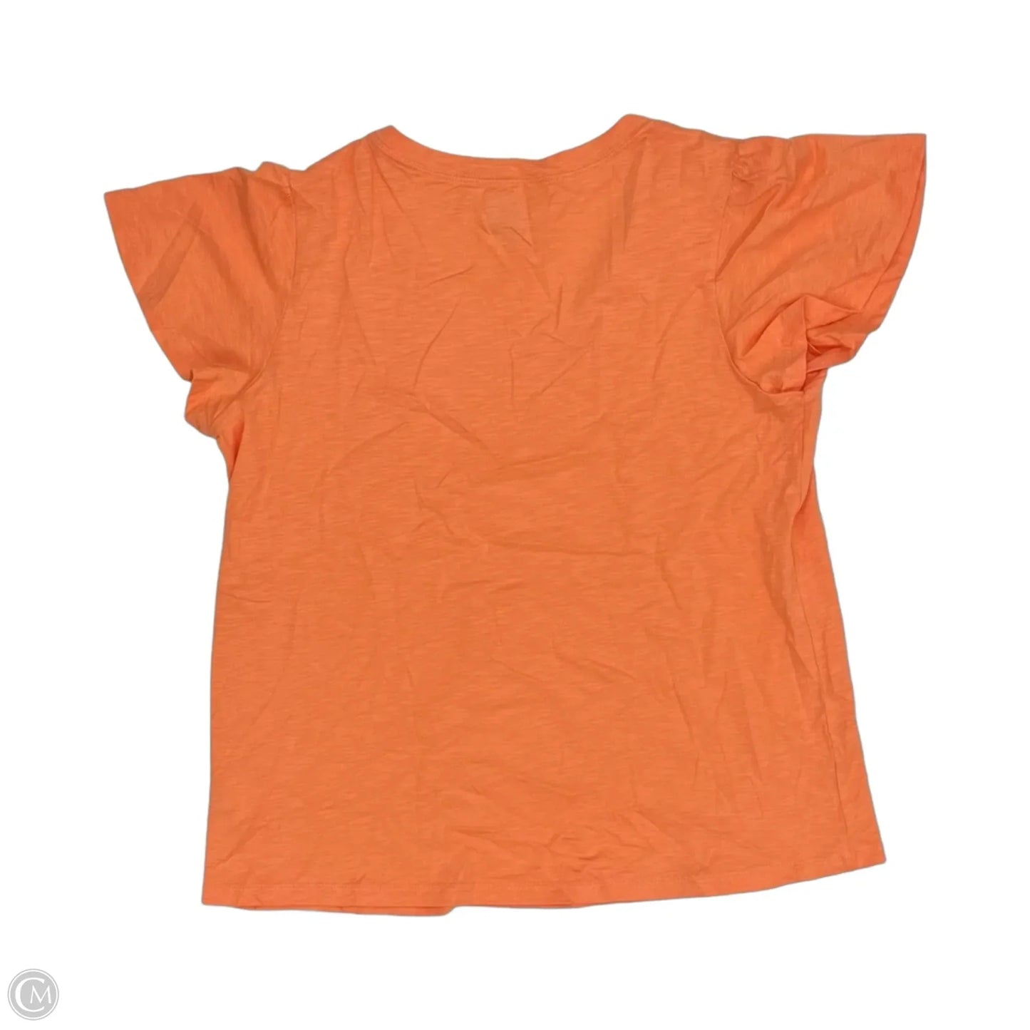 Top Short Sleeve By Maurices In Orange, Size: Xl