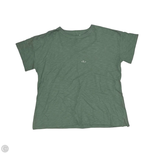 Top Short Sleeve Basic By Maurices In Green, Size: Xl