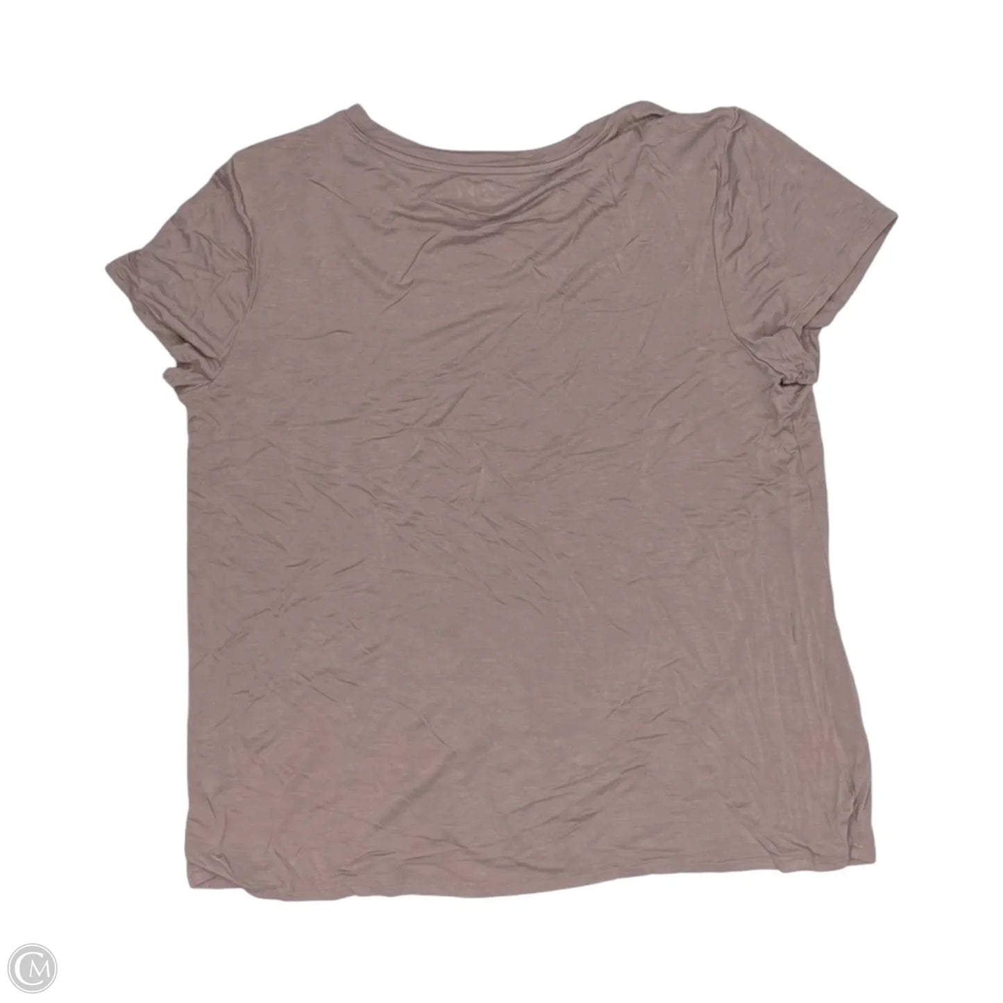 Top Short Sleeve By Maurices In Pink, Size: Xl