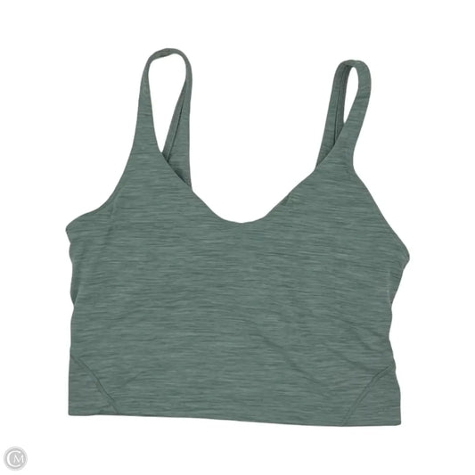 Athletic Bra By Lululemon In Green, Size: S
