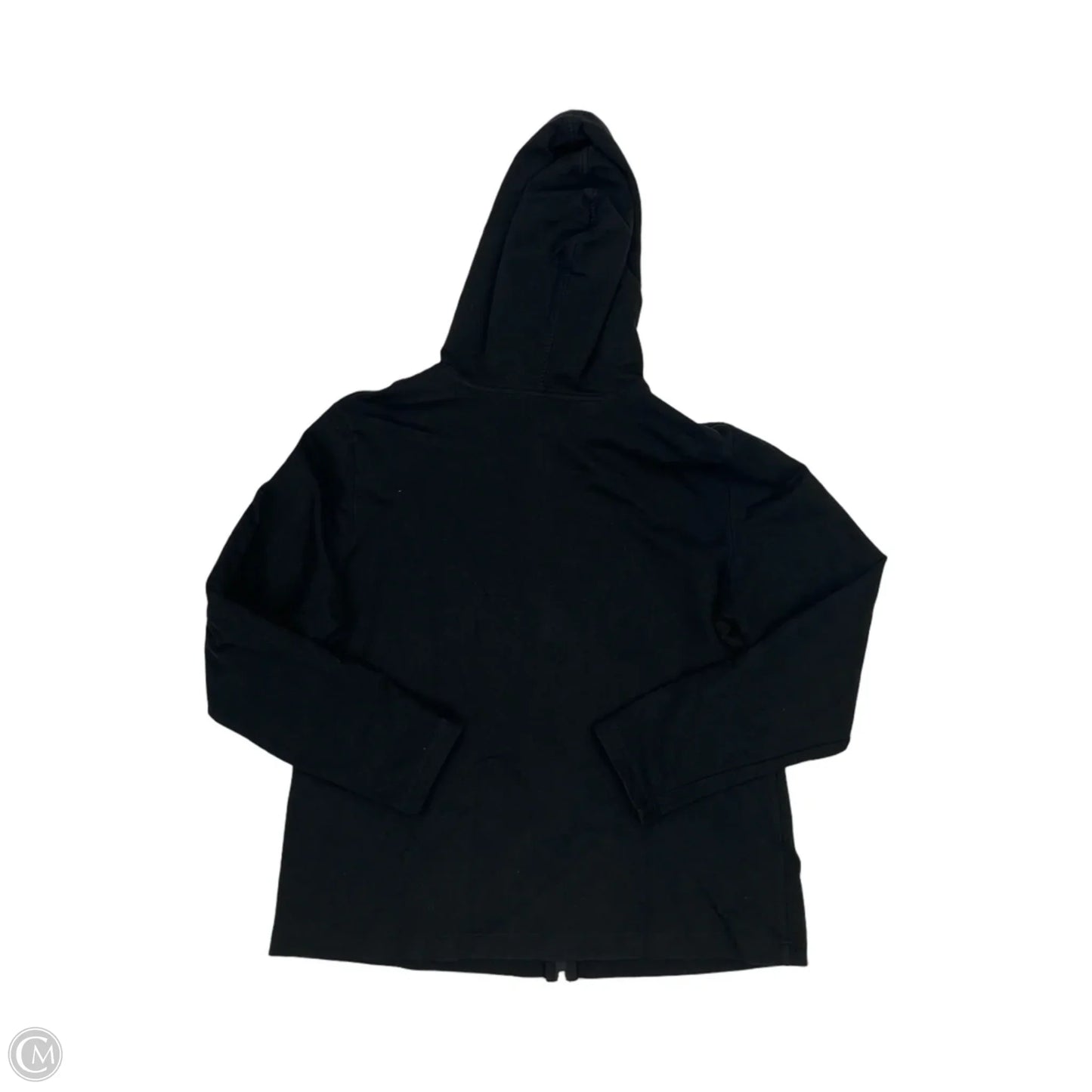 Sweatshirt Hoodie By Karen Scott In Black, Size: L