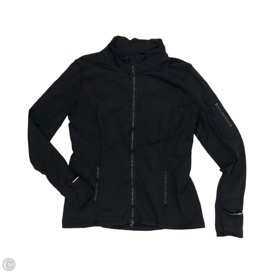 Athletic Jacket By Clothes Mentor In Black, Size: Xl