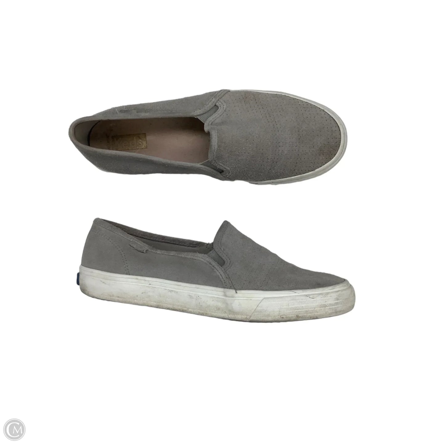 Shoes Flats By Keds In Grey, Size: 8