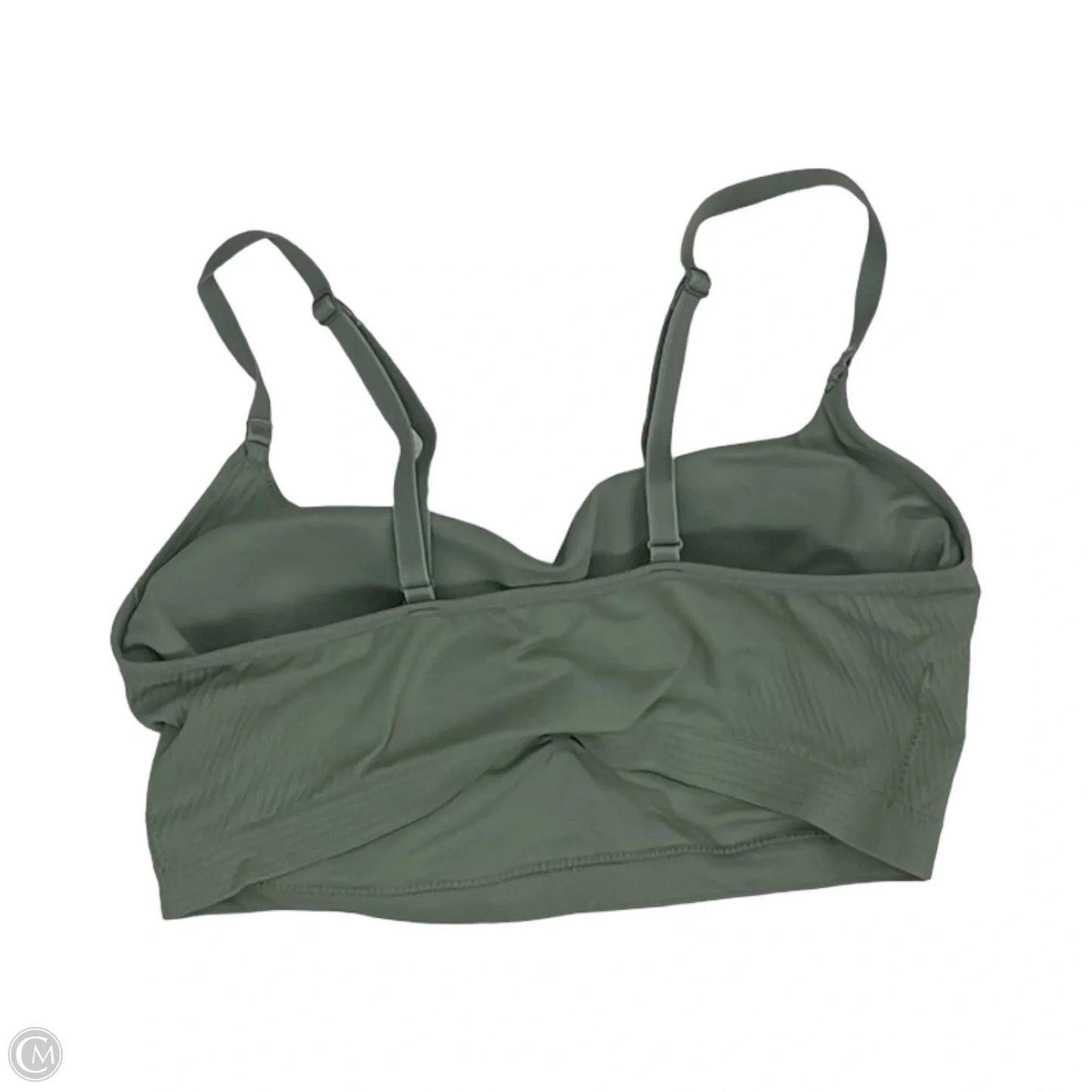 Athletic Bra By Auden In Green, Size: L