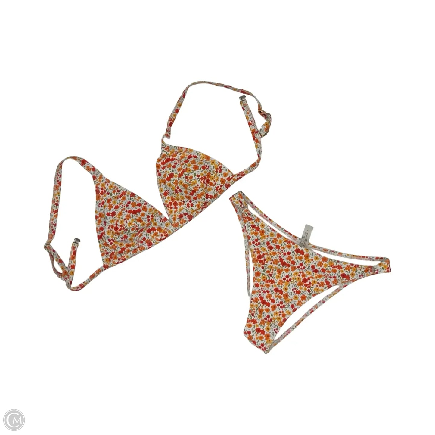 Swimsuit 2pc By Clothes Mentor In Floral Print, Size: L