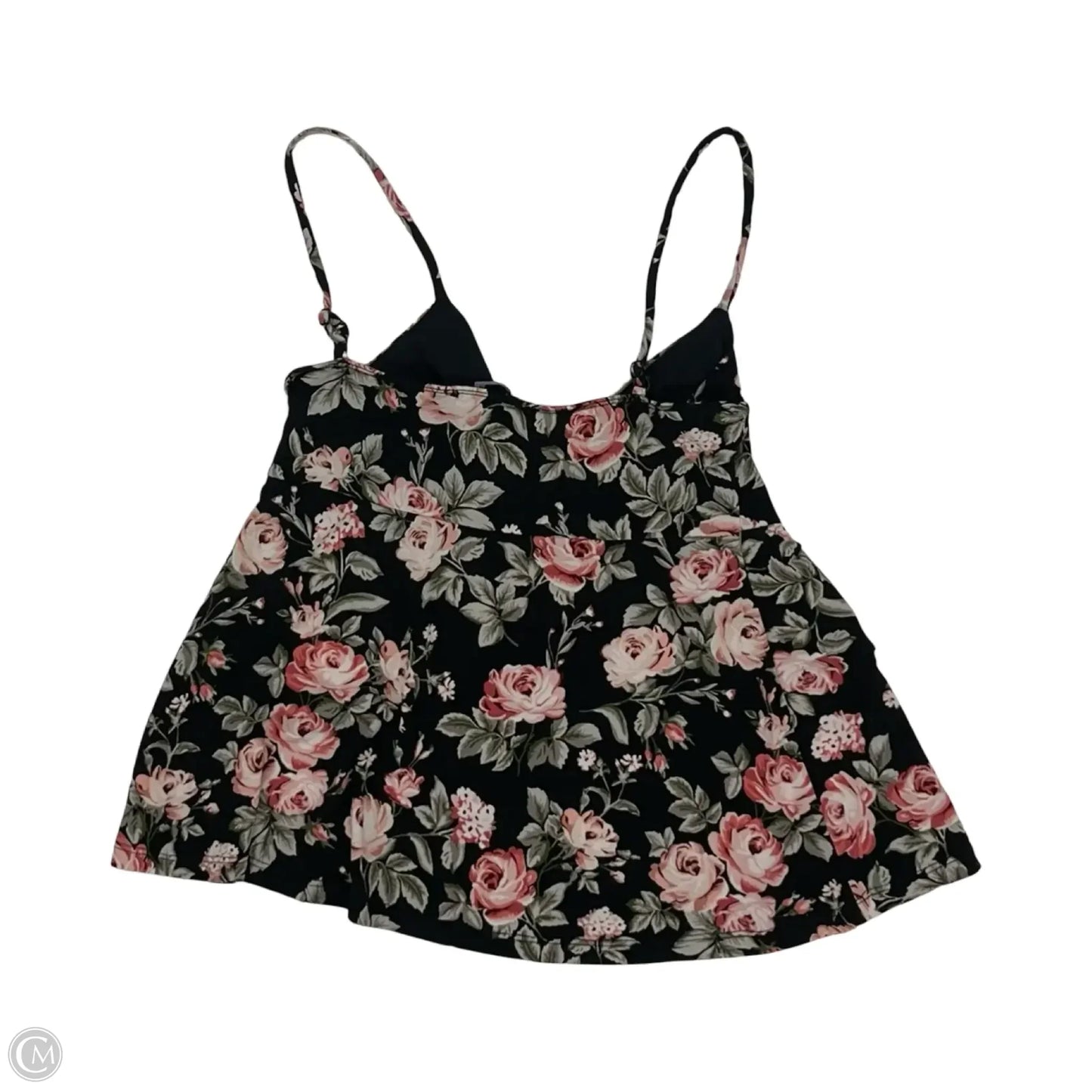 Tank Top By Ambiance Apparel In Floral Print, Size: M