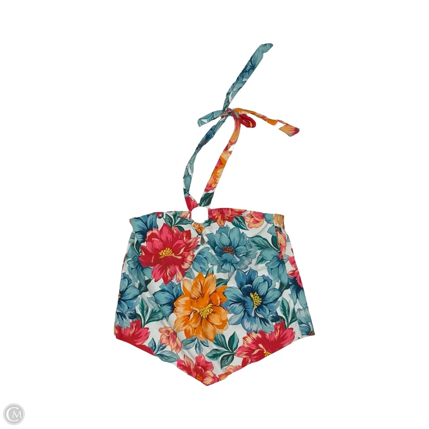 Swimsuit Top By Time And Tru In Floral Print, Size: S