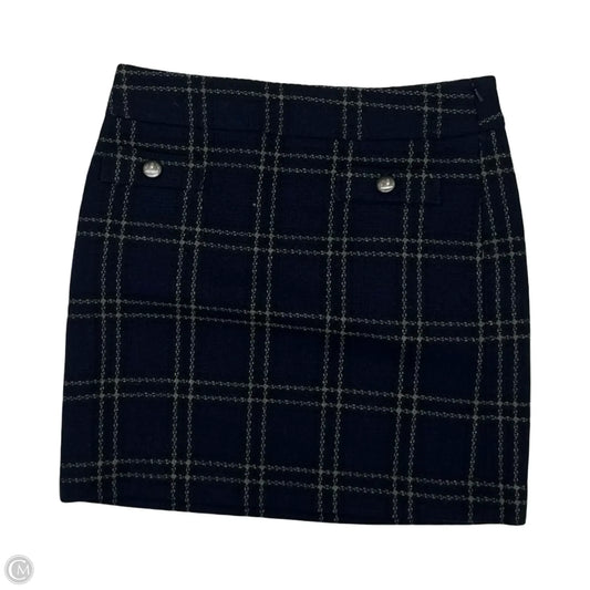 Skirt Mini & Short By Loft In Blue, Size: 4