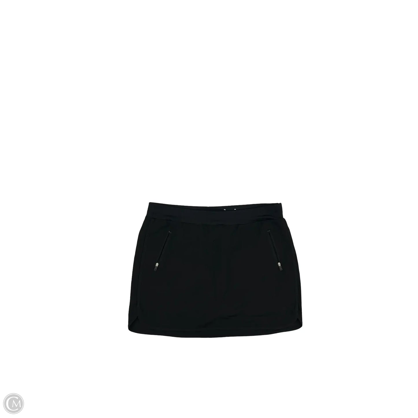Athletic Skort By Tek Gear In Black, Size: L