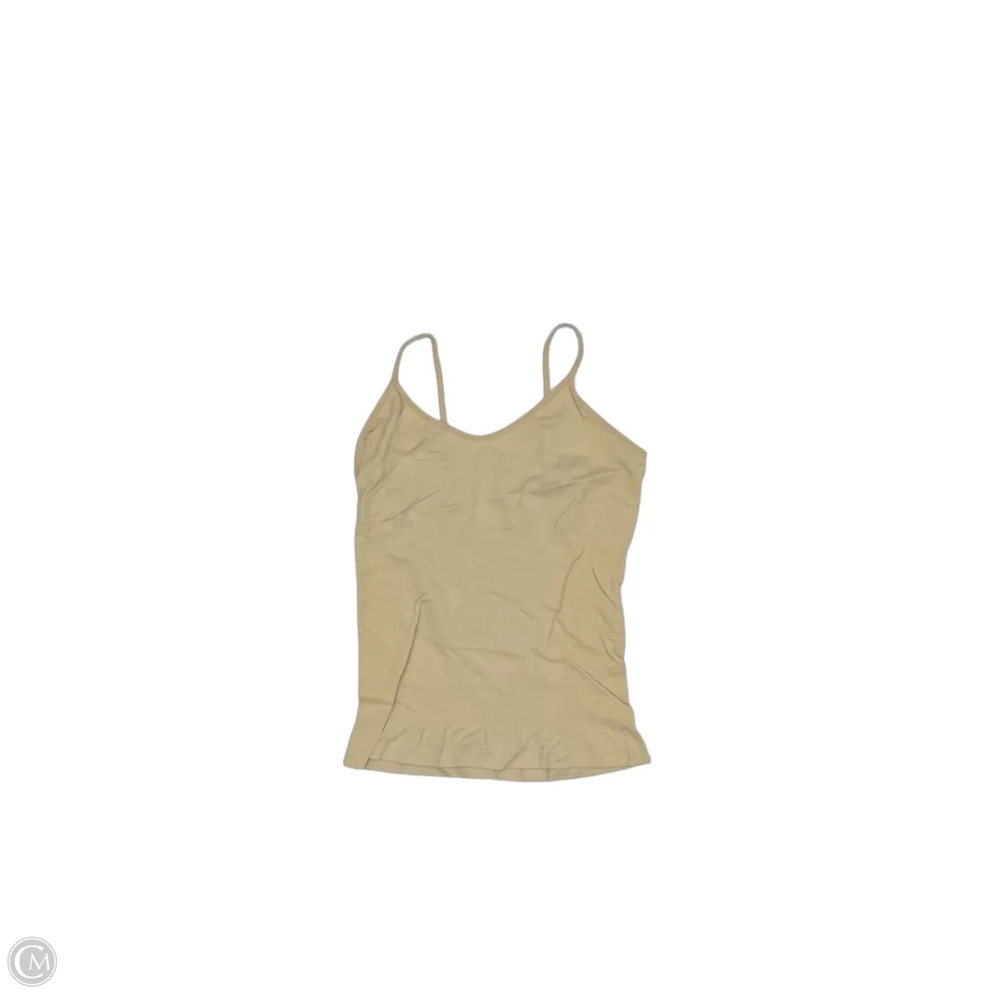 Tank Top By One Step Up In Tan, Size: 2x