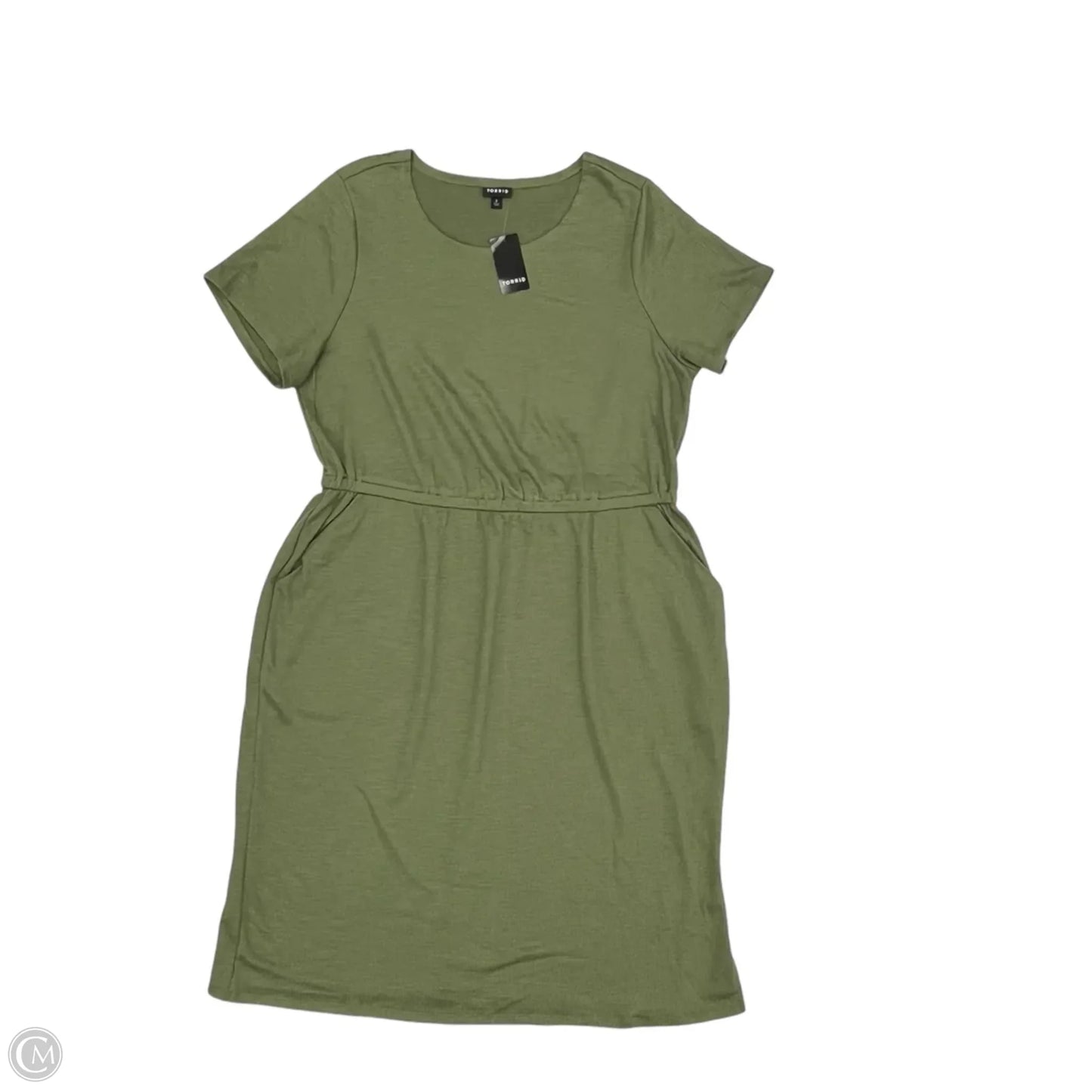 Dress Casual Short By Torrid In Green, Size: 2x