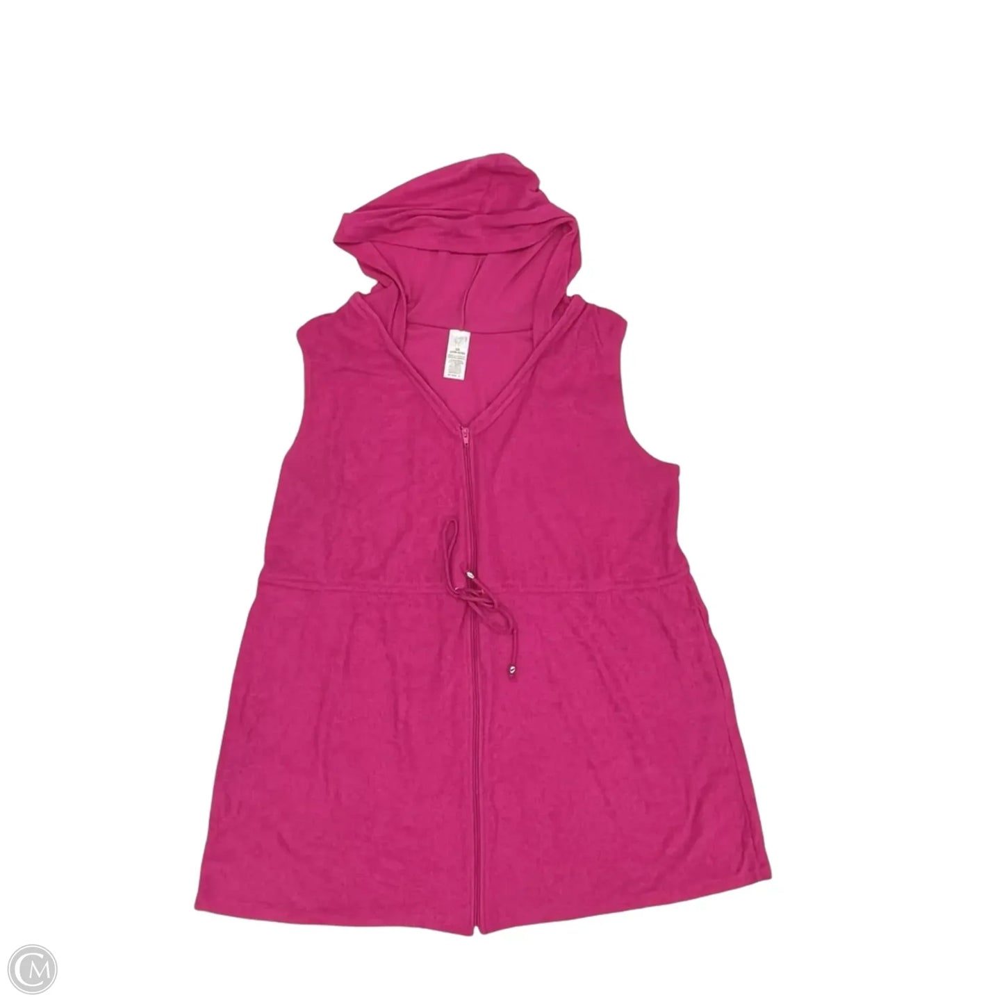 Swimwear Cover-up By Time And Tru In Pink, Size: 2x