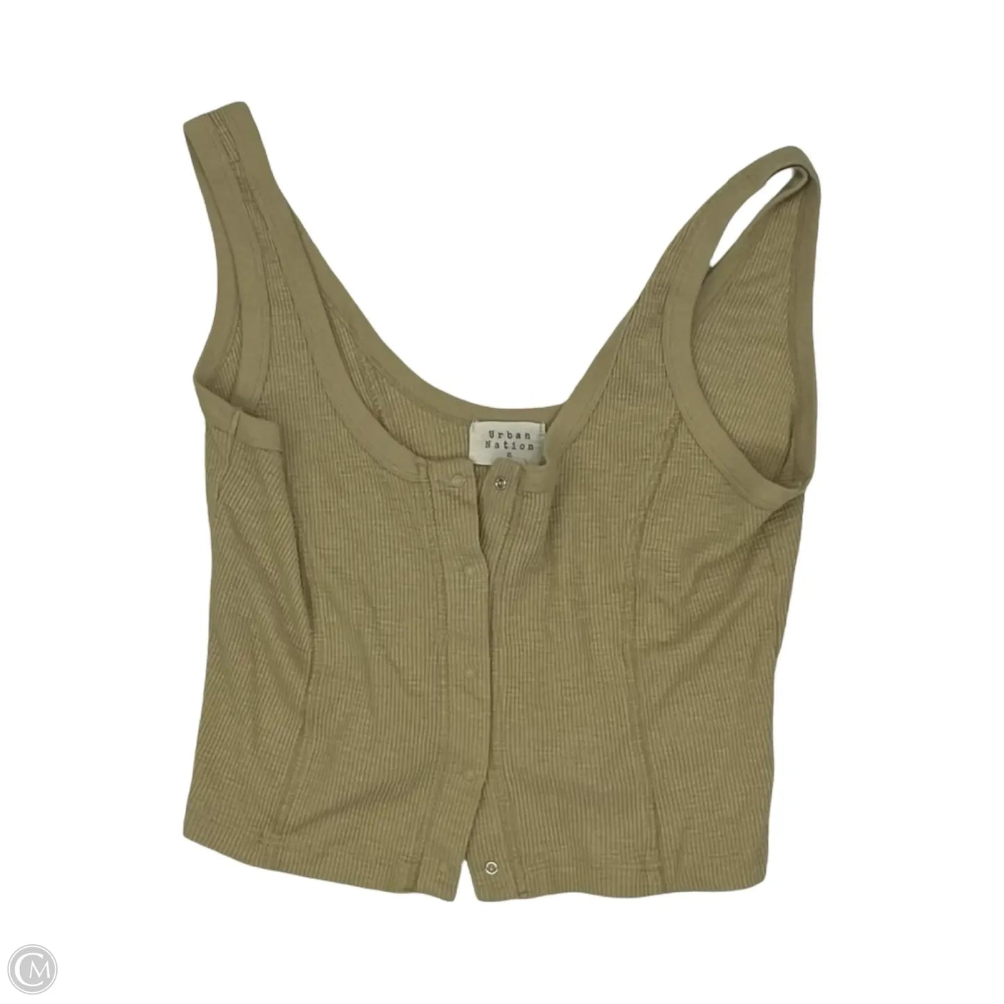 Tank Top By Clothes Mentor In Tan, Size: Xl