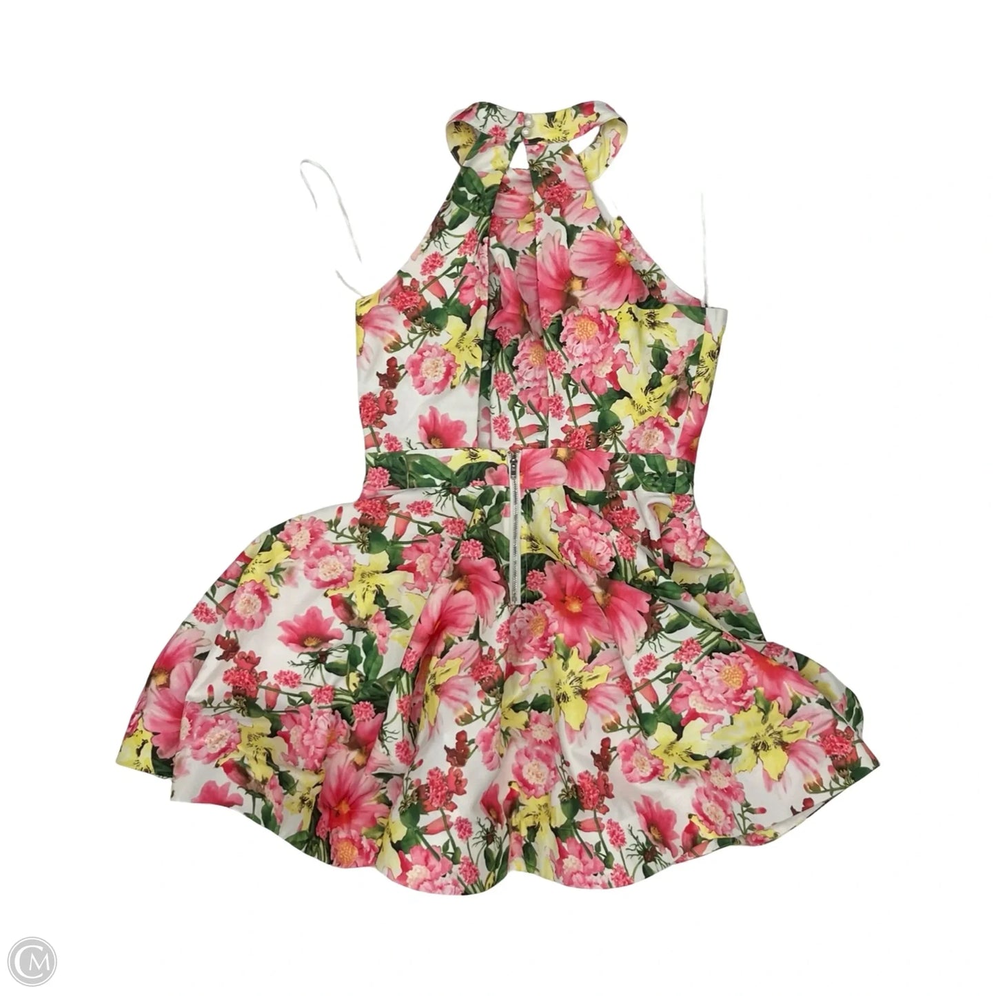 Dress Party Short By Clothes Mentor In Floral Print, Size: S