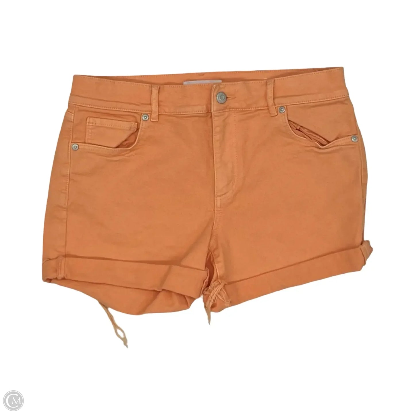 Shorts By Loft In Orange Denim, Size: 2
