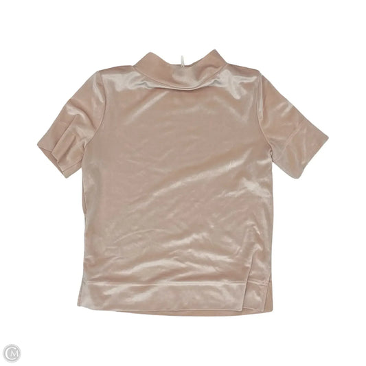 Top Short Sleeve By Anthropologie In Pink, Size: Xs