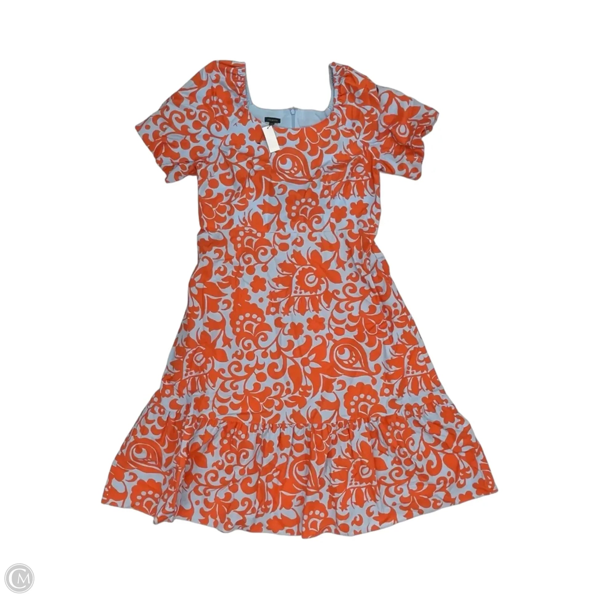 talbots party dresses Dress Party Midi By Talbots In Blue & Orange, Size: 12