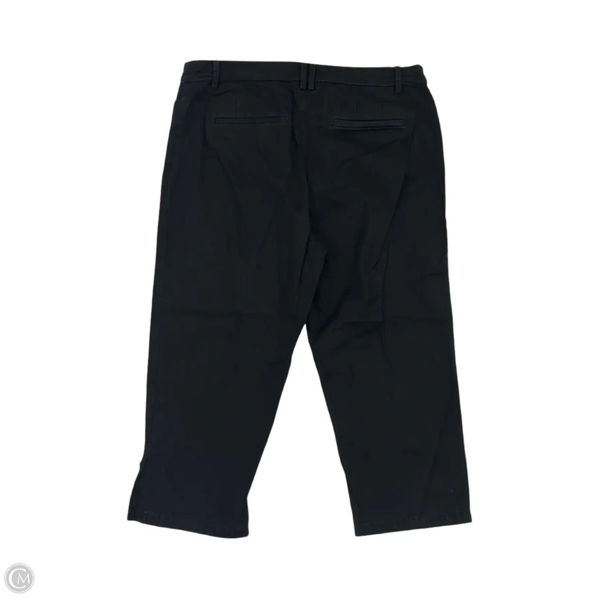 Pants Cropped By Talbots In Black, Size: 12