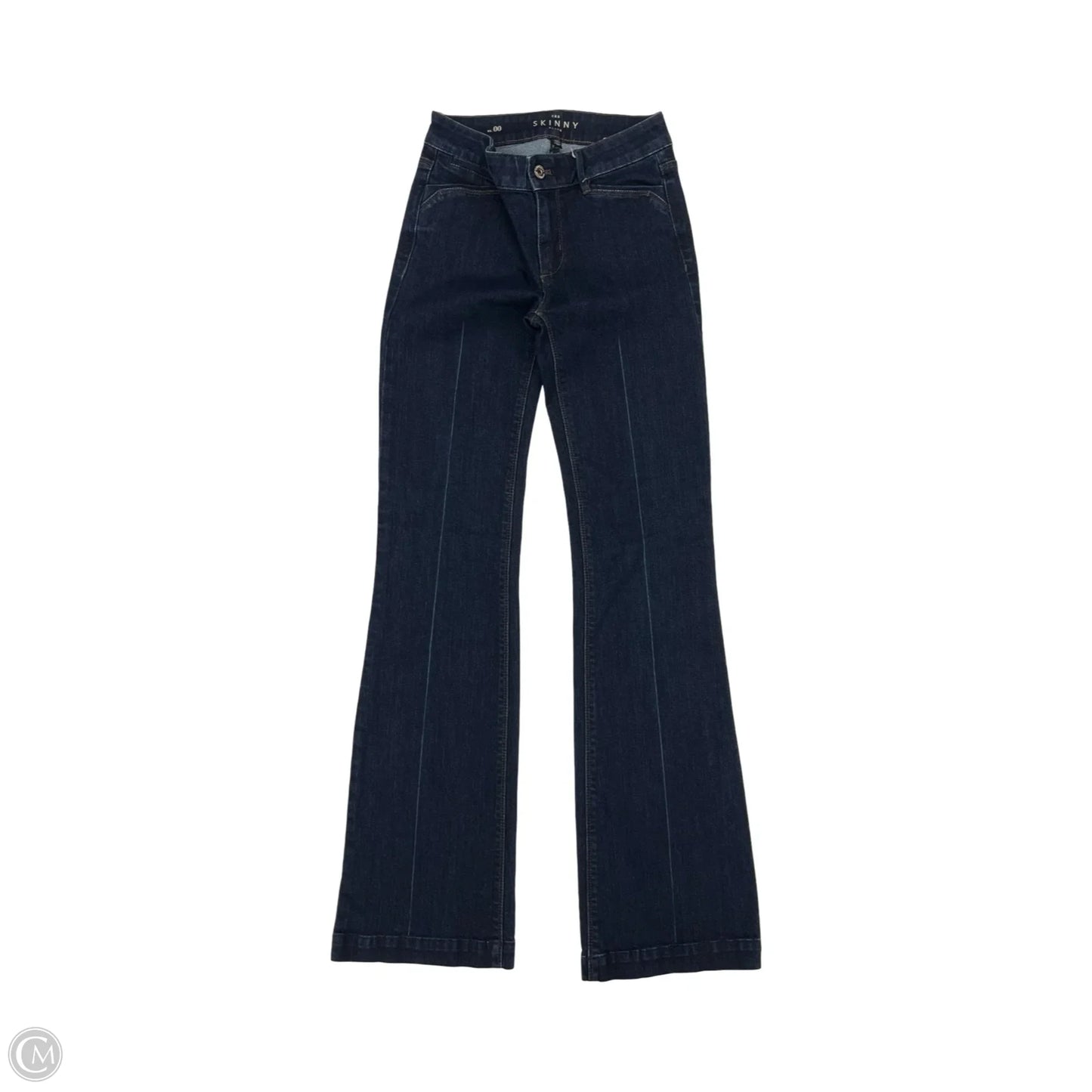 Jeans Flared By White House Black Market In Blue Denim, Size: 00
