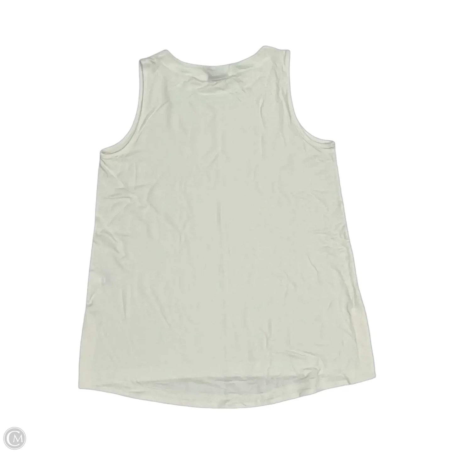Blouse Sleeveless By J. Jill In Cream, Size: M