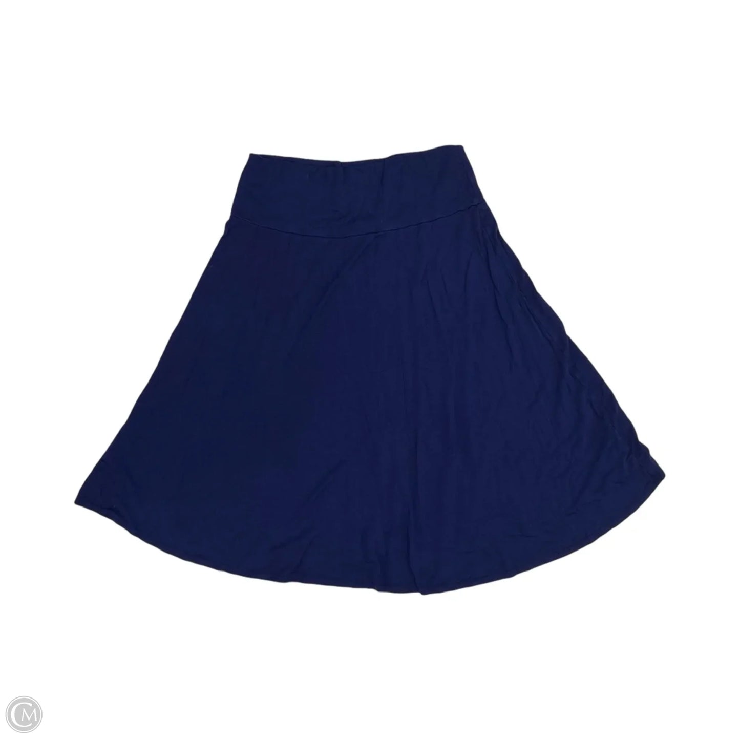 Skirt Midi By Clothes Mentor In Blue, Size: L