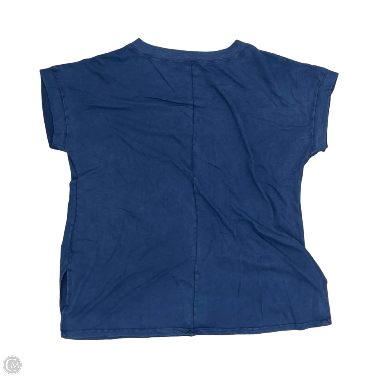 Top Short Sleeve By Lane Bryant In Blue, Size: 2x