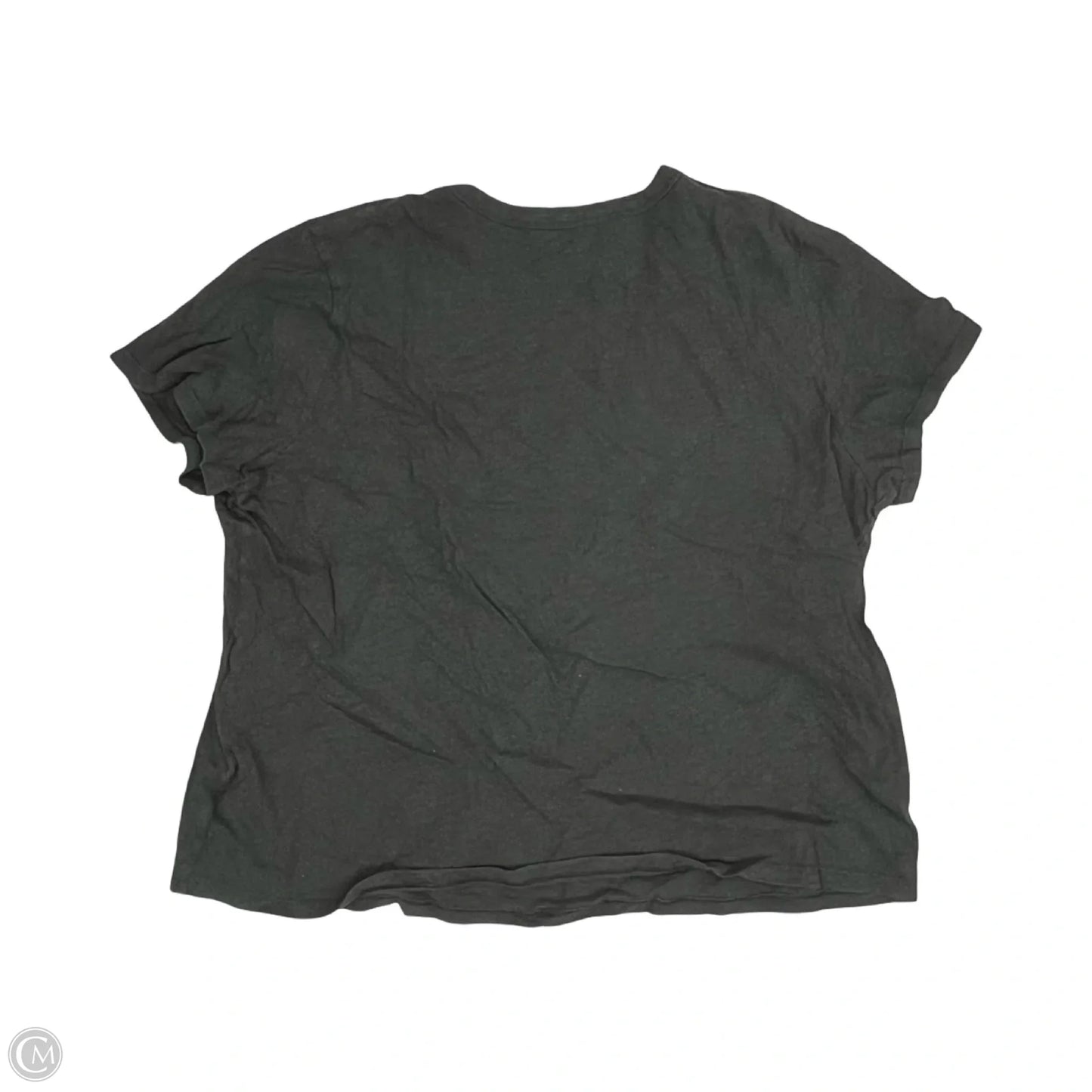 Top Short Sleeve By Old Navy In Grey, Size: Xl