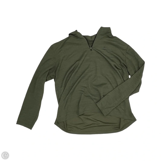 Athletic Jacket By Nike In Green, Size: Xl