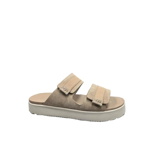 Sandals Designer By Ugg In Tan, Size: 11