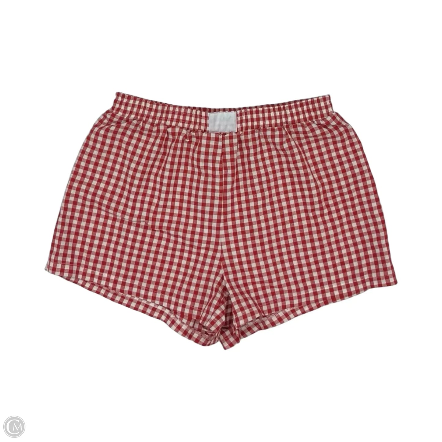 Shorts By Clothes Mentor In Red & White, Size: L