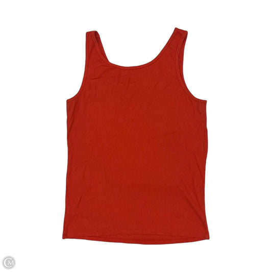 Tank Top By Time And Tru In Red, Size: Xl