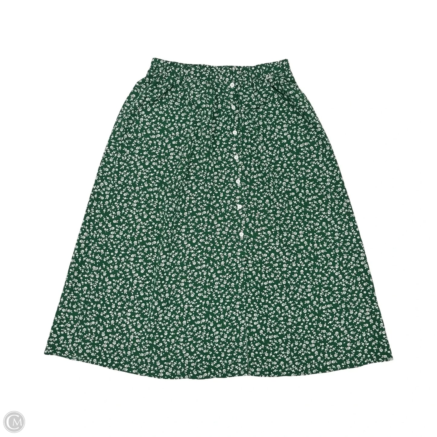 Skirt Maxi By Shein In Green, Size: 1x