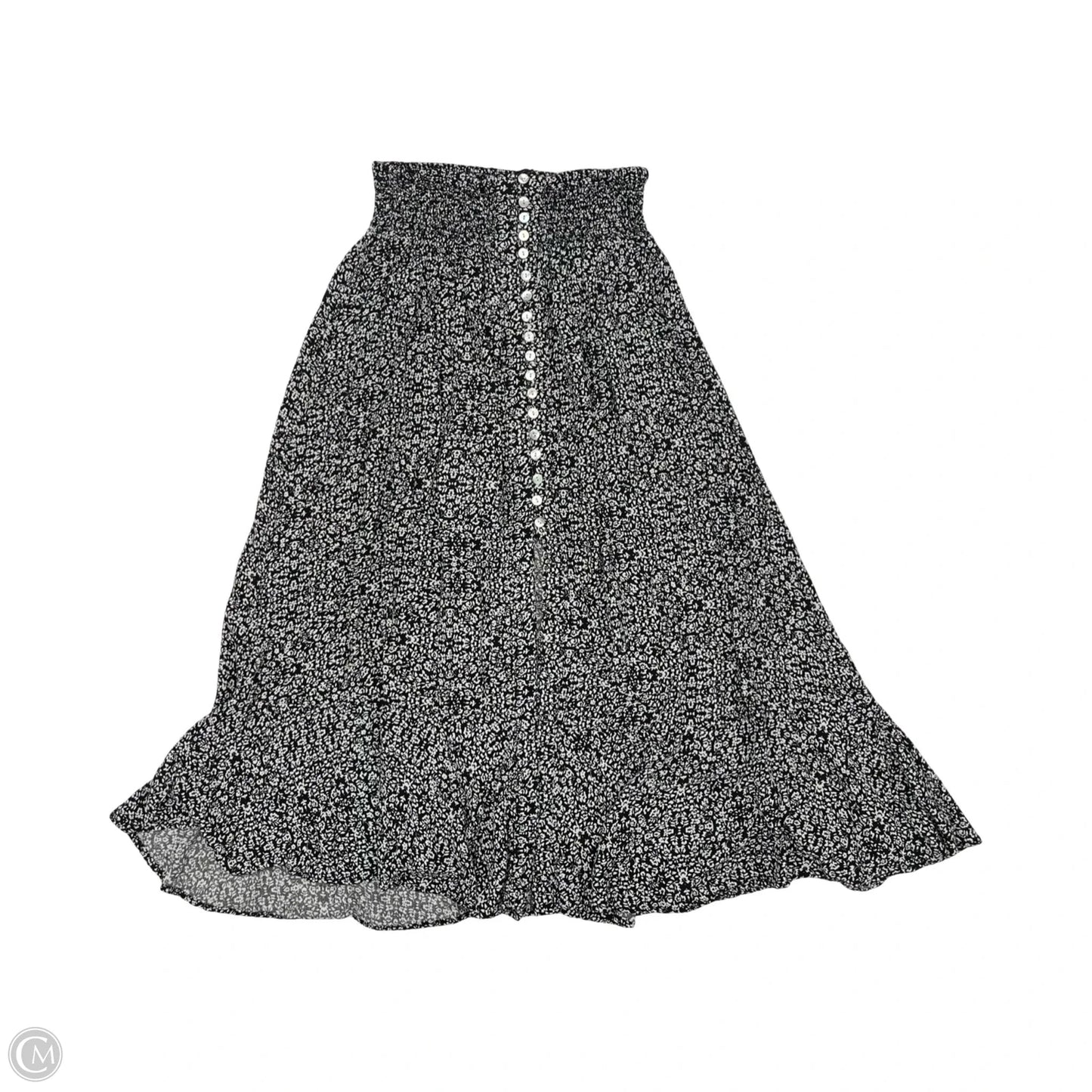 Skirt Maxi By Rachel Zoe In Black & White, Size: L