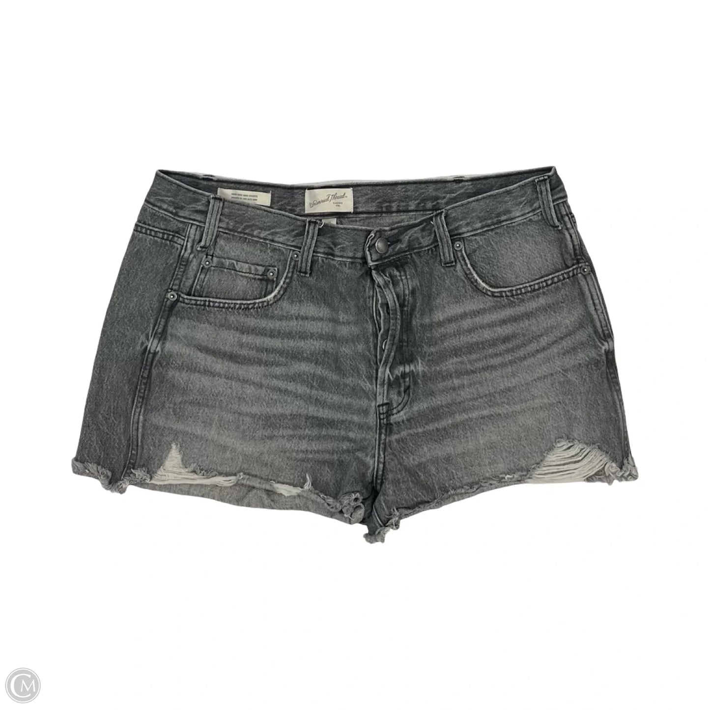 Shorts By Universal Thread In Grey Denim, Size: 16