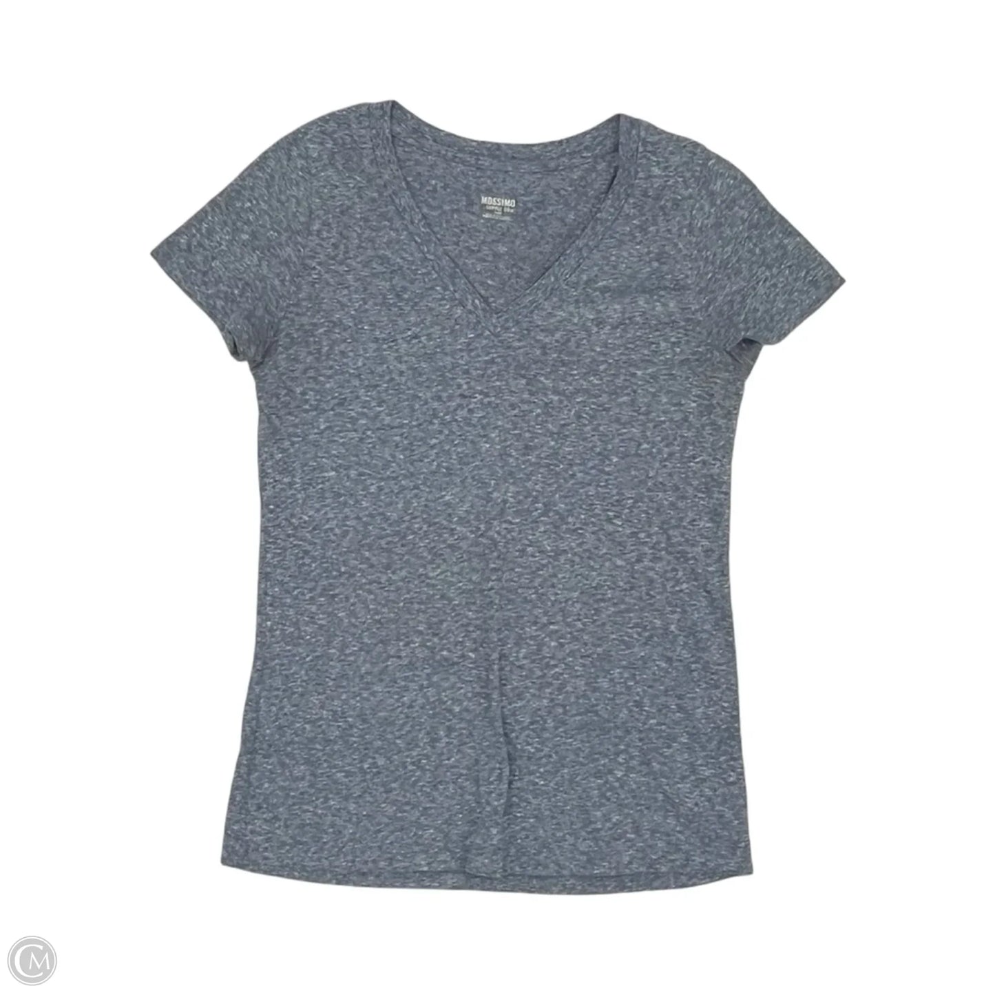 Top Short Sleeve By Mossimo In Blue, Size: M