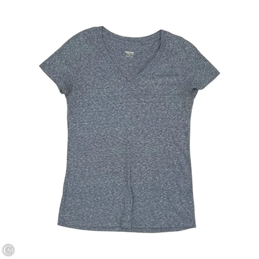 Top Short Sleeve By Mossimo In Blue, Size: M
