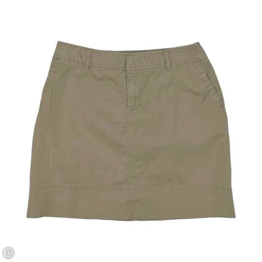 Skirt Mini & Short By Merona In Tan, Size: 10