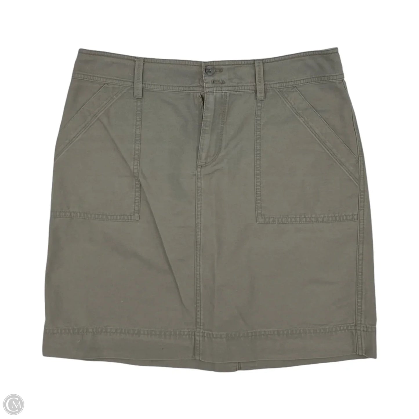 Skirt Mini & Short By Loft In Grey, Size: 10