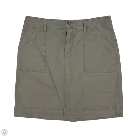 Skirt Mini & Short By Loft In Grey, Size: 10