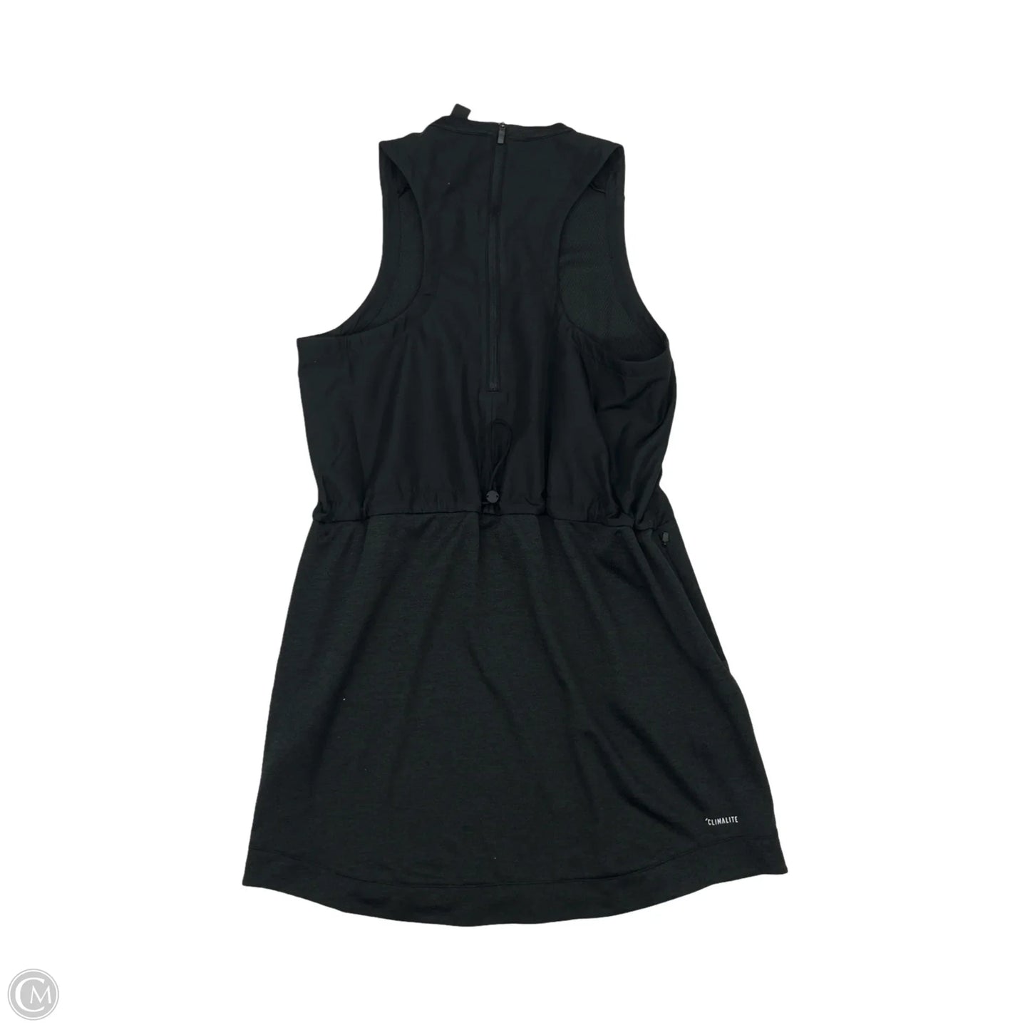 Athletic Dress By Adidas In Black, Size: M