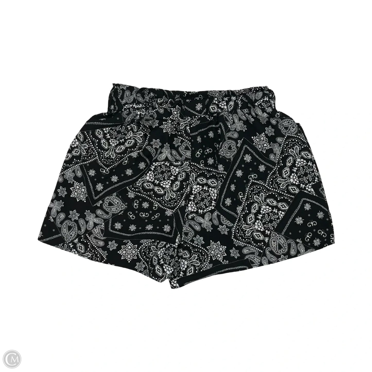 Shorts By Clothes Mentor In Black & White, Size: S
