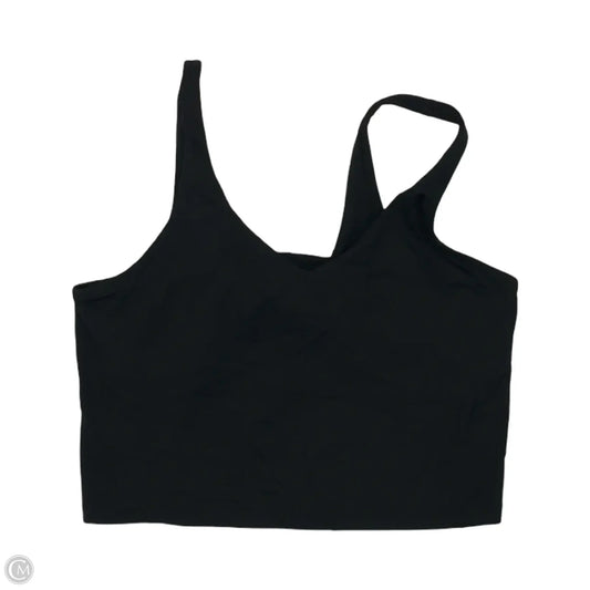 Athletic Tank Top By Clothes Mentor In Black, Size: L