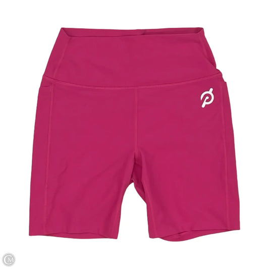 Athletic Shorts By Peloton In Pink, Size: M
